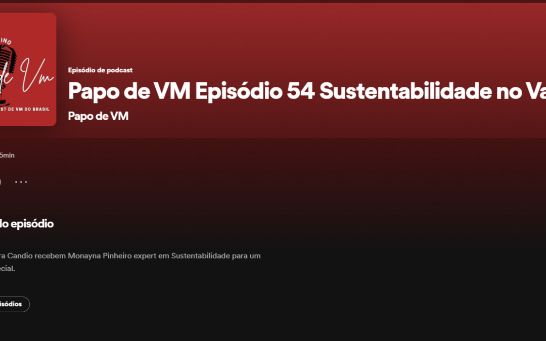 Papo de VM Episódio 54 Sustentabilidade no Varejo